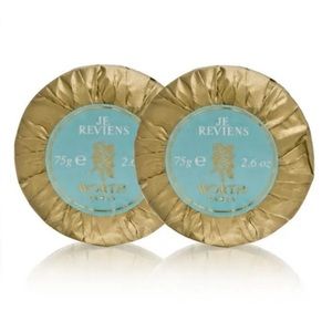 Worth Paris Je Reviens Perfumed Body Soap Set of Two 2.6 oz Bars NEW